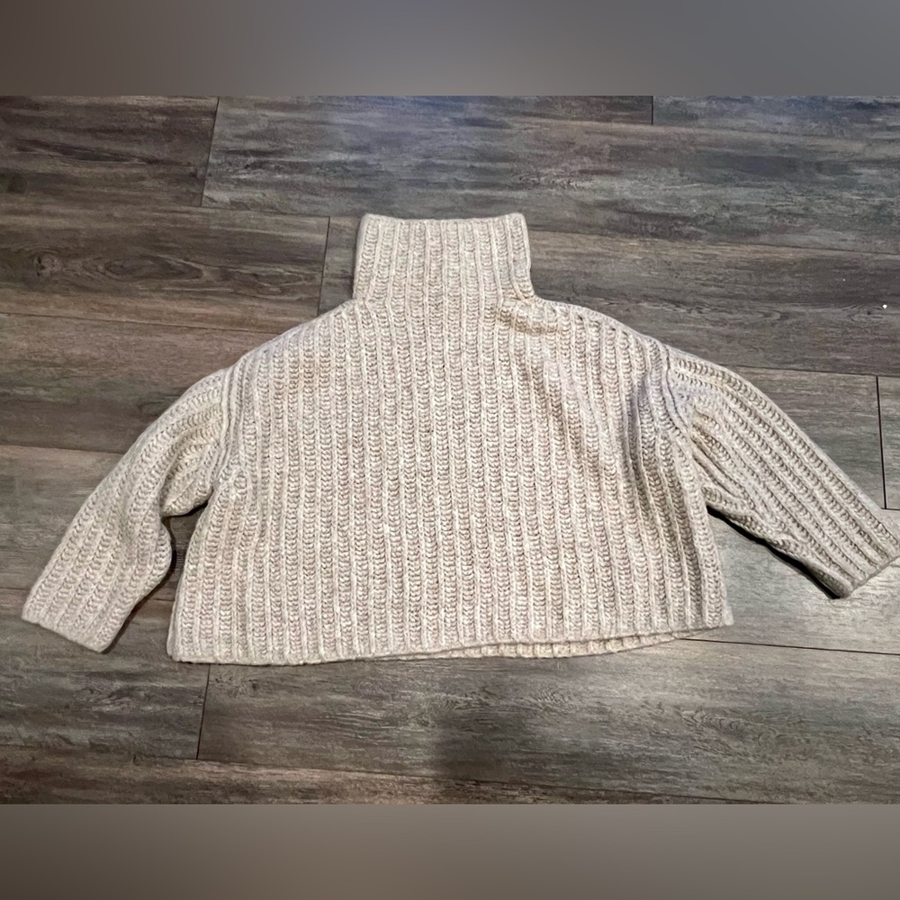 Free People Junky Cropped Sweater